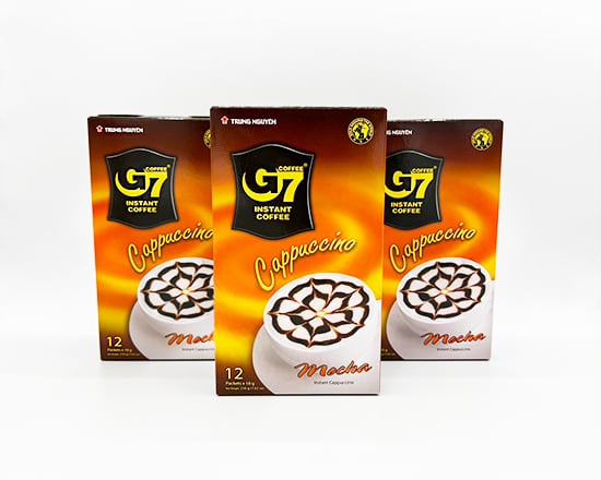 ベトナムコーヒー G7インスタントコーヒー カフェオレ 3in1 3箱 ベトナムコーヒー G7インスタントコーヒー カフェオレ 3in1 3箱