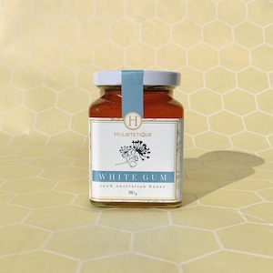 HOLISTETIQUE  White Gum 380g　高品質・非加熱の蜂蜜