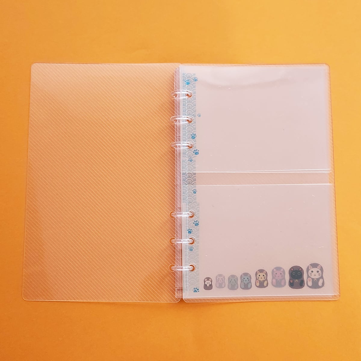 ニャンリョーシカシール帳＆フレークシールセット