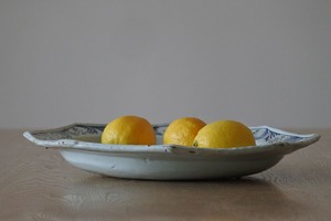 18th C. French Faience Octagonal Platter