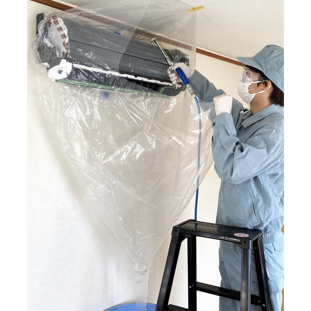 家庭用エアコン本格洗浄スターターセット 壁掛用 エアコン 洗浄カバー