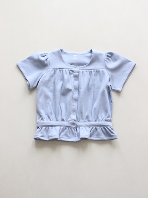 iver and isla  flutter blouse. bluebell