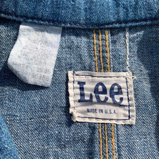 70's Lee リー デニムジャケット フラップポケット 美品 ユニオン