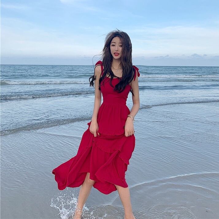 a14 新品 綿 麻 アジアン ロング ワンピース ゆったり チャイナボタン