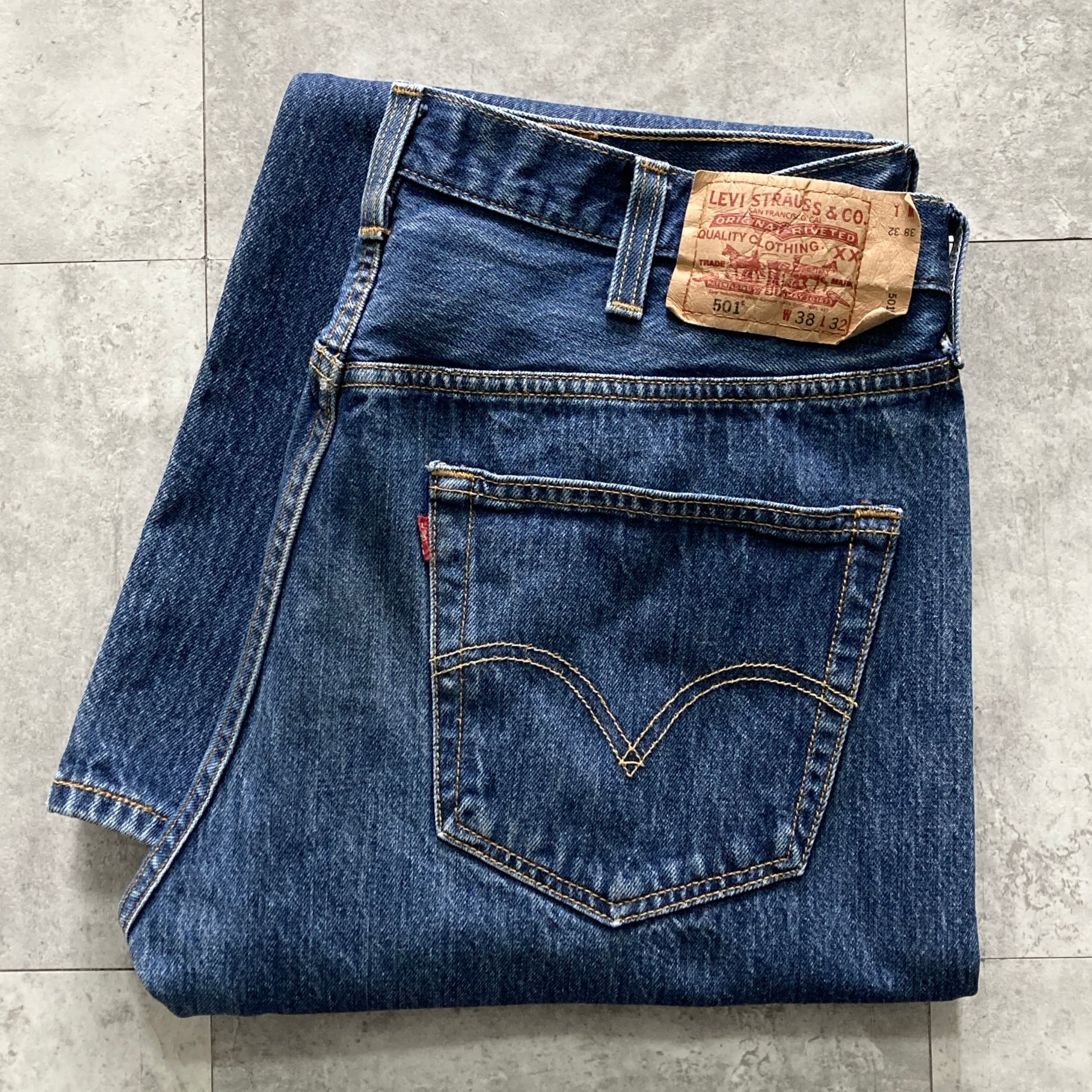 米国製 LEVI'S リーバイス 501XX 66501 復刻 ビッグE 赤耳 再値下