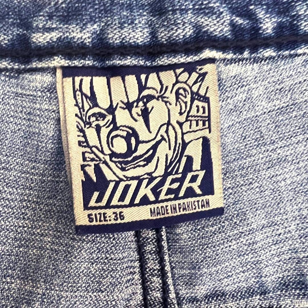 joker brand hiphop denim cargo pants