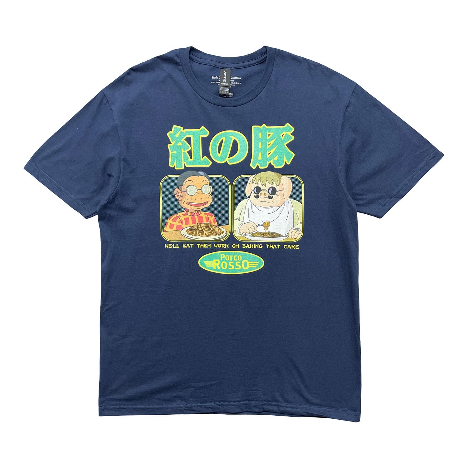 syroh× 火の豚コラボ　フルグラフィックTシャツ 海外版 公式 オフィシャル スタジオジブリ 映画 Porco ROSSO 紅の豚