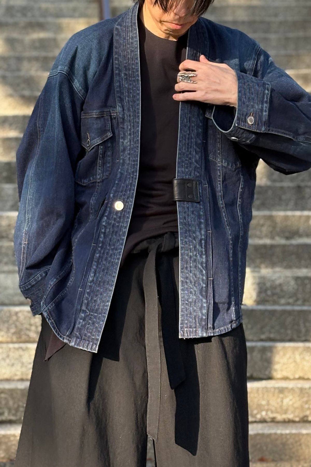 20着限定｜残りわずか 】DENIM JAPAN JACKET―岡山デニムと和の構造美