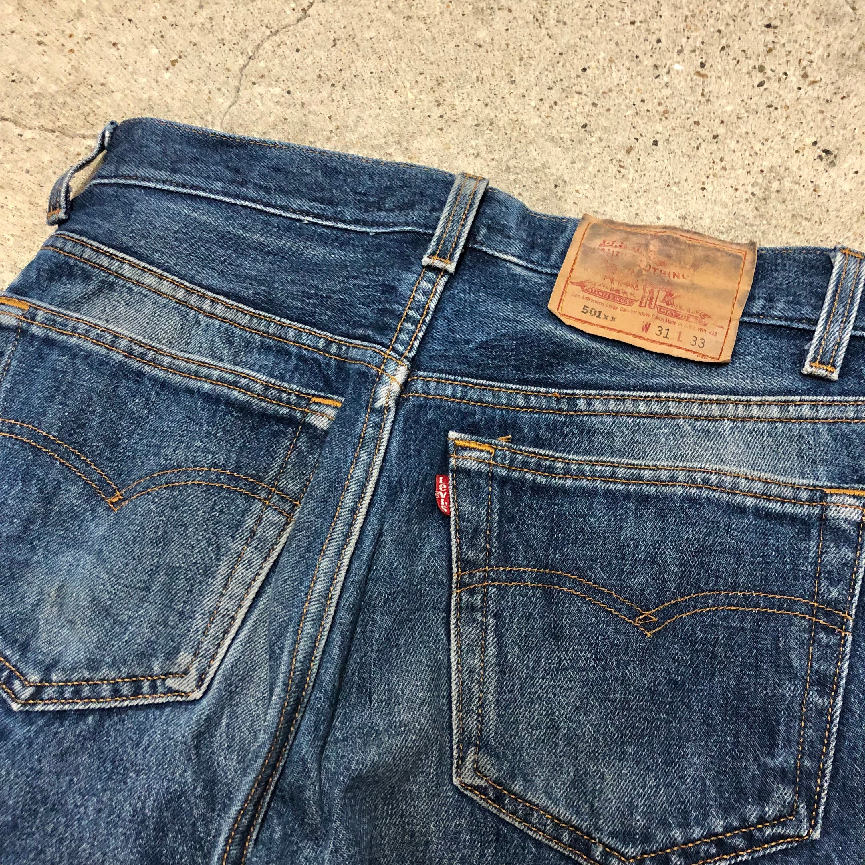 ◇93年USA製リーバイス501 W34 L30 ペイント グランジ 501® ORIGINAL 