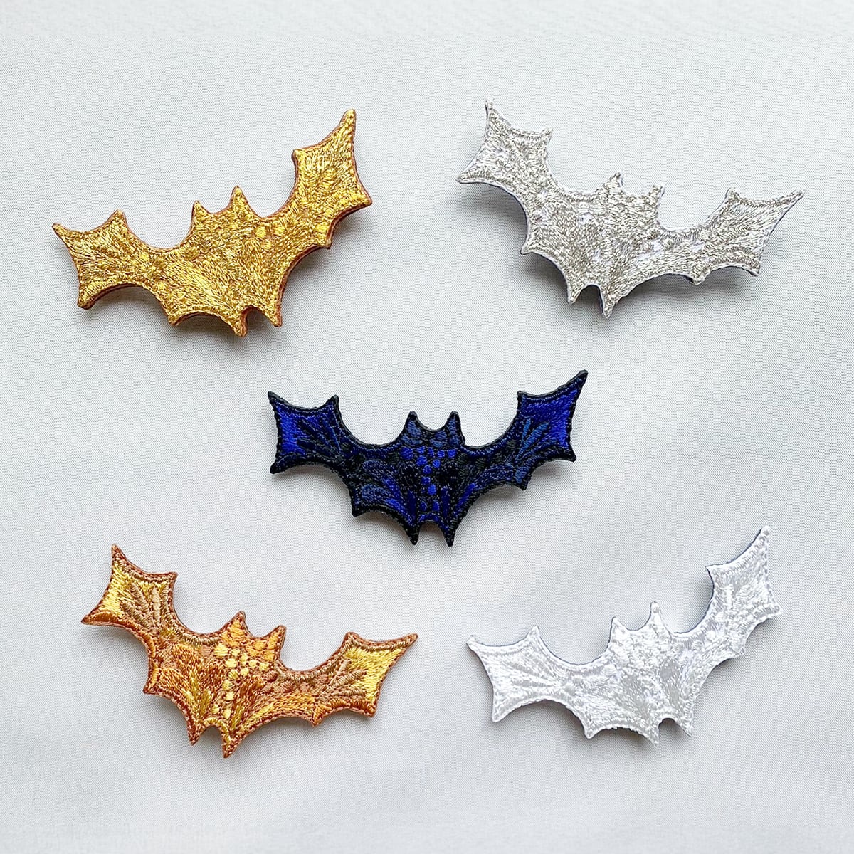 刺繍ブローチ ga.la (br-081)5色