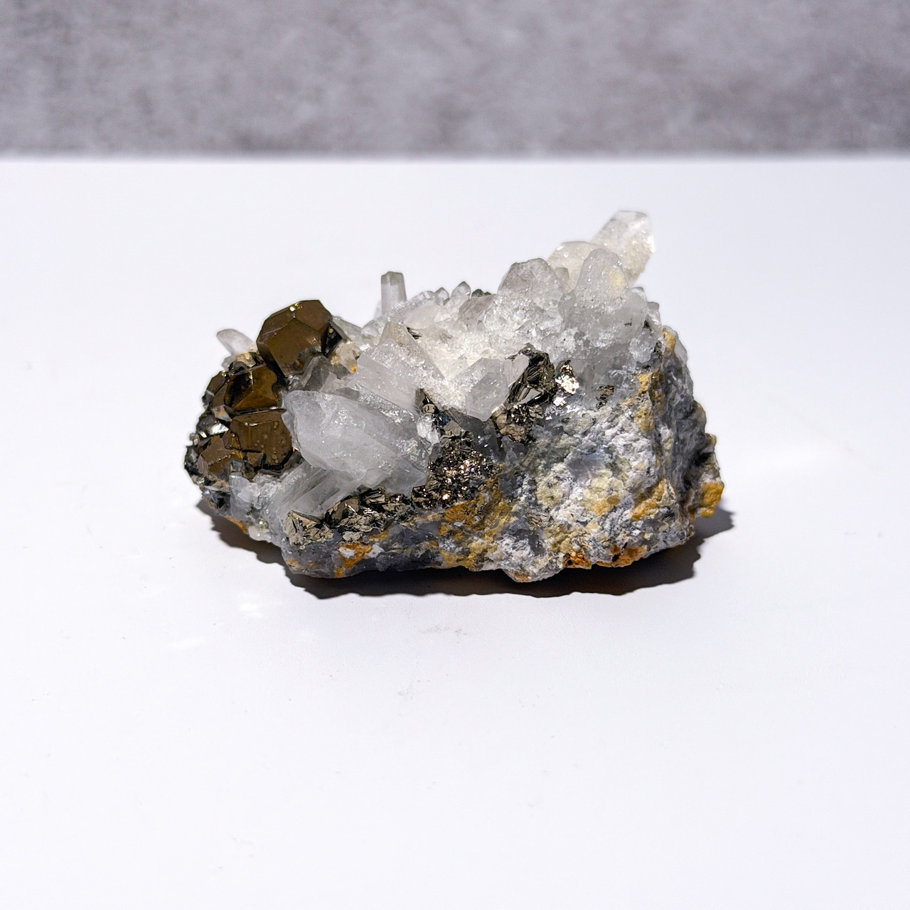 パイライト 水晶 クラスター * Pyrite * 天然石