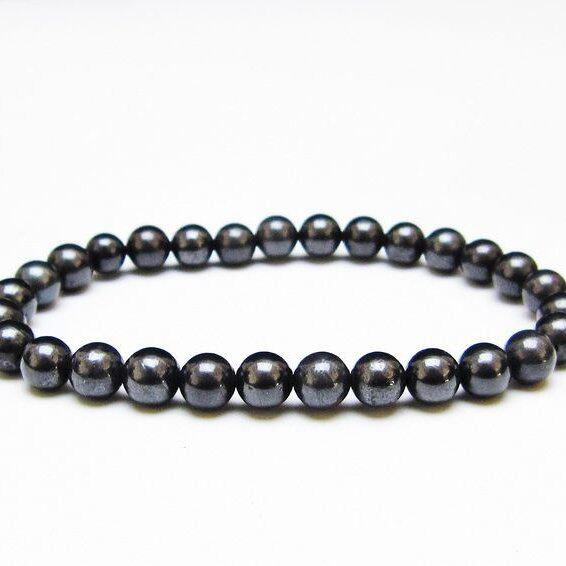 スギライト ブレスレット 7mm ブラックスギライト ブレス 一点物 メール便可 [M便 1/10] 111-42881