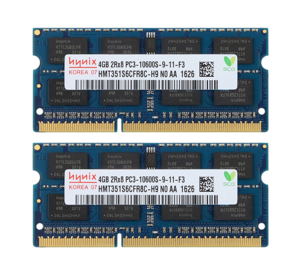ノートPC用メモリ SK-Hynix 8GB(4GB×2枚) PC3-10600s | シャルク