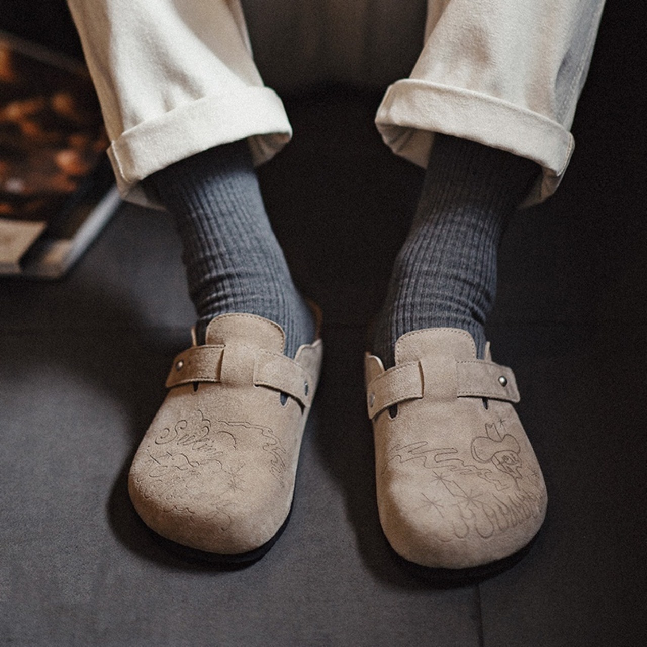 Clog Backstrap Flat Sole ◇H0005