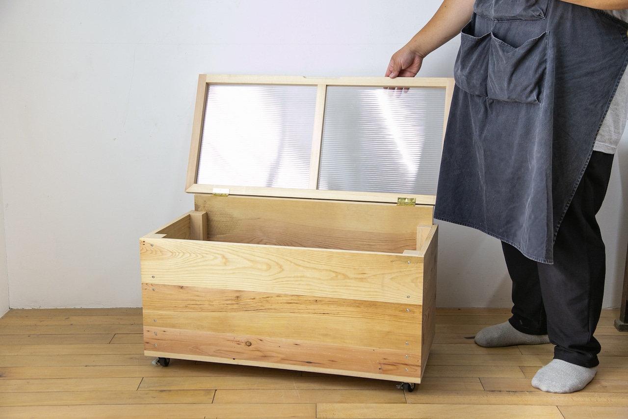 DEPT COMPOST BIN <regular> | リビセン×DEPT キエーロ - 自然の力だけで生ゴミを分解する箱型コンポスト-