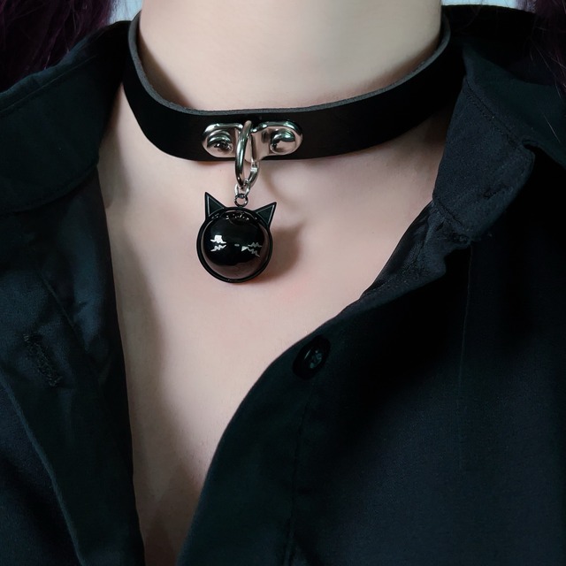 PU LEATHER CHOKER【ミケ】