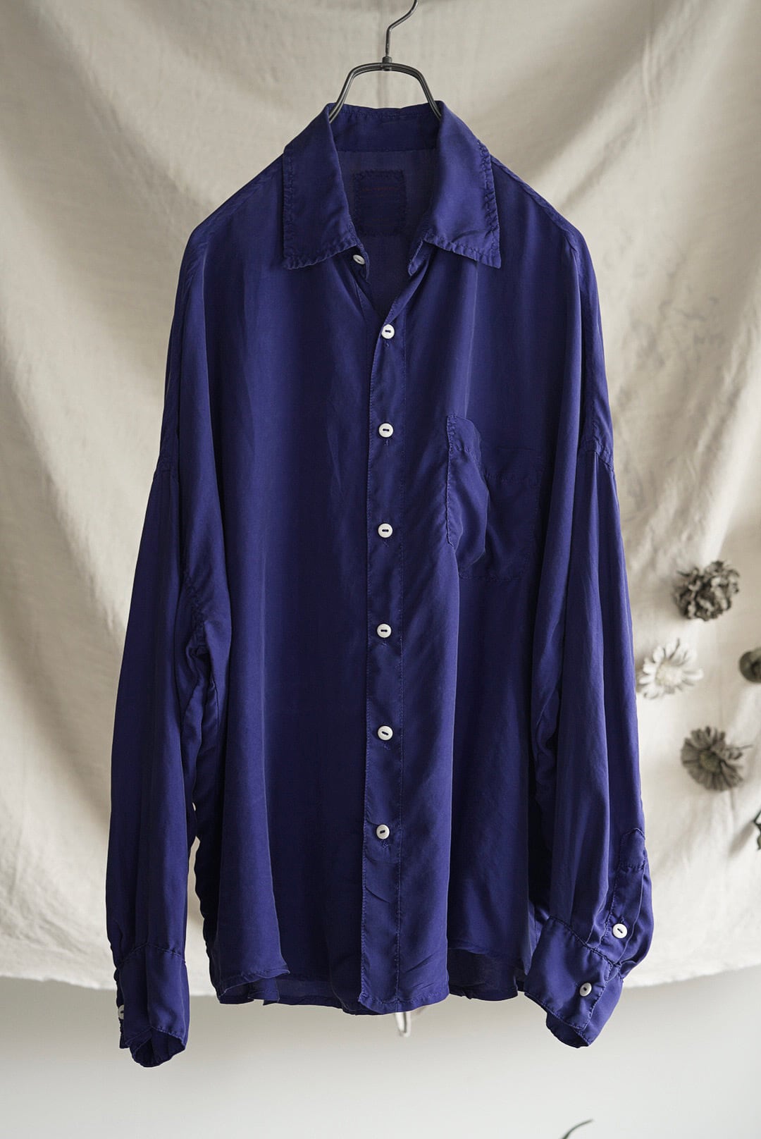 Chez VIDALENC - Silk Shirt | Brownie