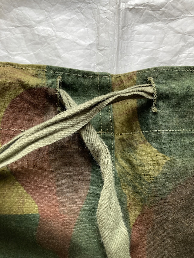 ベルギー軍 Belgian Army ブラッシュカモ パラシュートパンツ 50s 前期型 ミリタリー ヴィンテージ古着 画像6