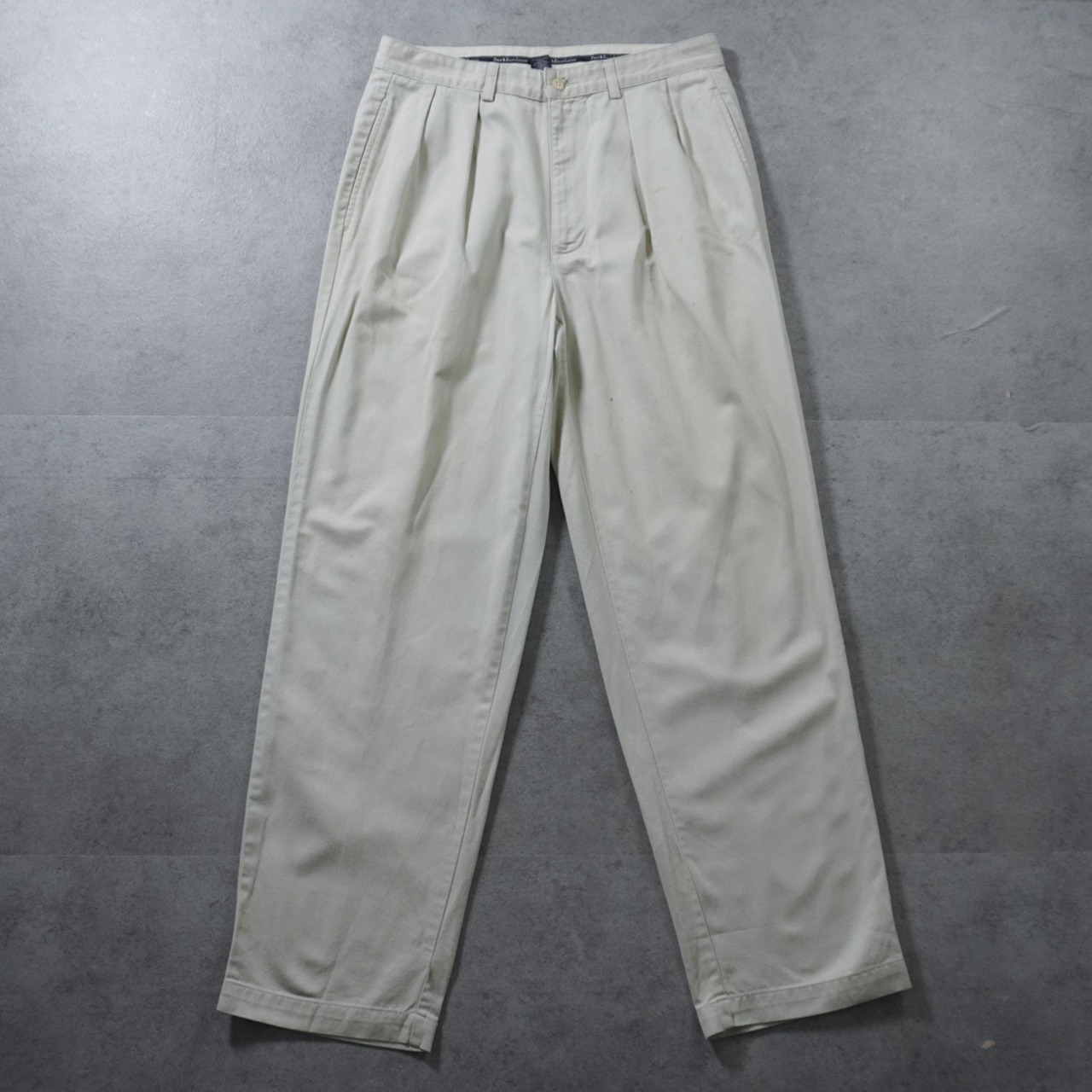 90s Polo by Ralph Lauren POLO CHINO "ANDREW" ivory W31.5L30相当 古着 - 2