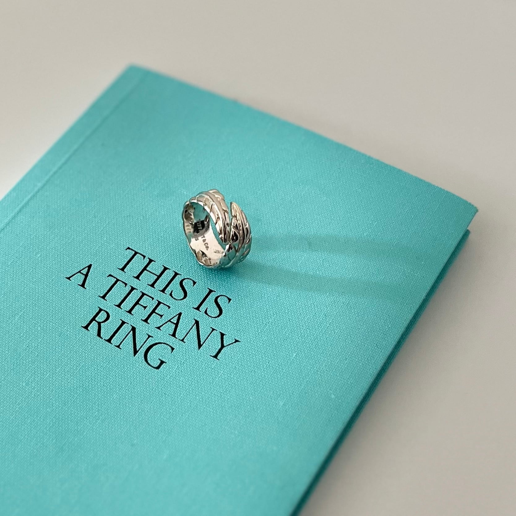vintage tiffany ヴィンテージティファニー feather silver925 ring