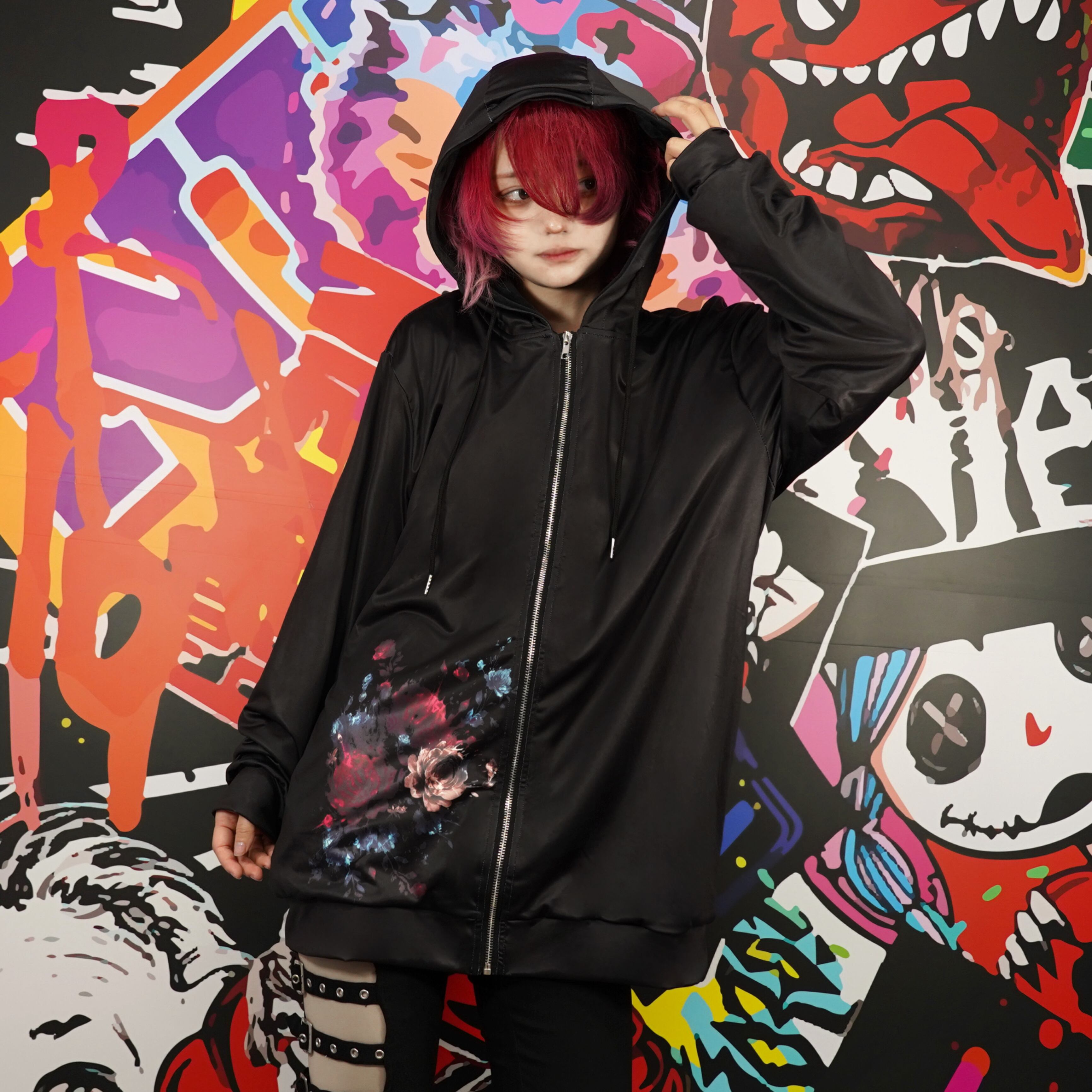裏起毛CANVAS ROSE LONG ZIP OUTER | NIER CLOTHING