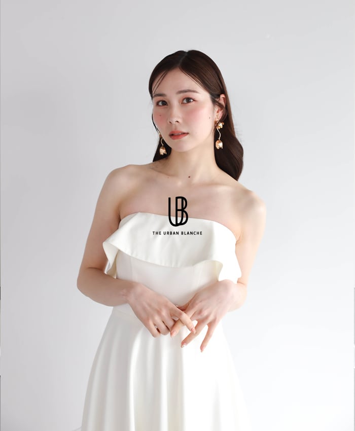 THE URBAN BLANCHE WD113 ウェディングドレス 【着画あり】 NEW Arrival【THE URBAN BLANCHE ORIGINAL 】 商品番号：WD113 東京