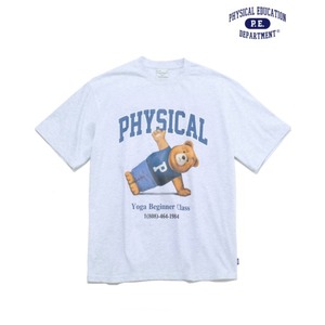 [PHYPS] PHYS.ED.DEPT® YOGA BEGINNER CLASS LIGHT SS GRAY  正規品 韓国ブランド 韓国代行 韓国通販 韓国ファッション Tシャツ