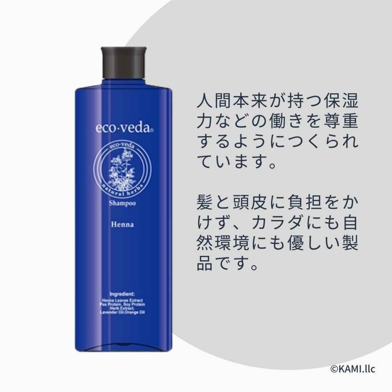 【ドネーション｜寄付用】マヘンディシャンプー H 500ml｜エコヴェーダ