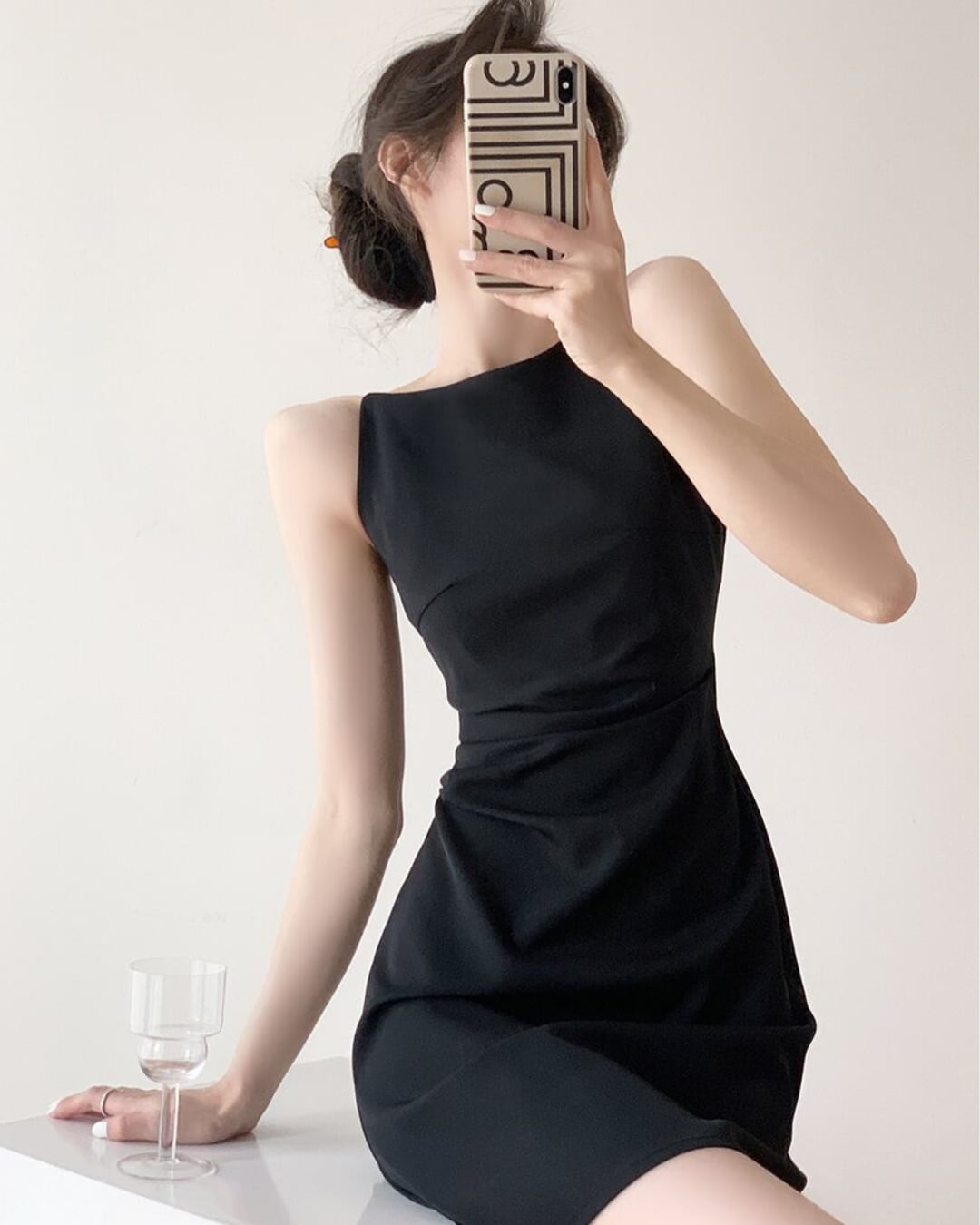 ウエストタックミニワンピース S24239