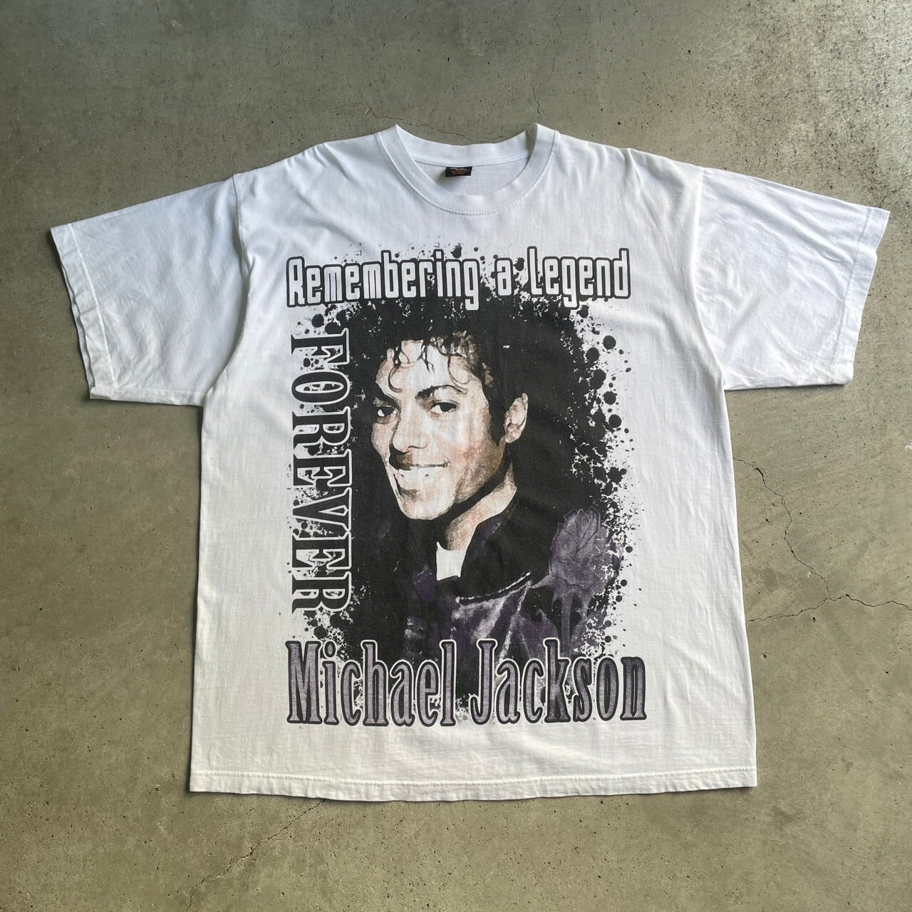 マイケルジャクソン Michael Jackson プリントTシャツ 2XL 黒