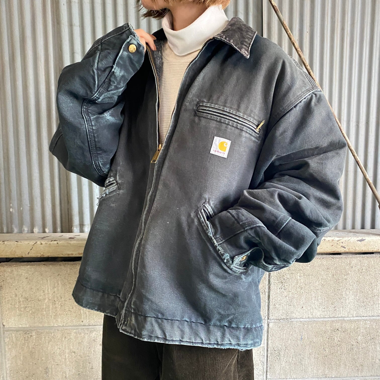 Carhartt デトロイトジャケット 古着 USED-