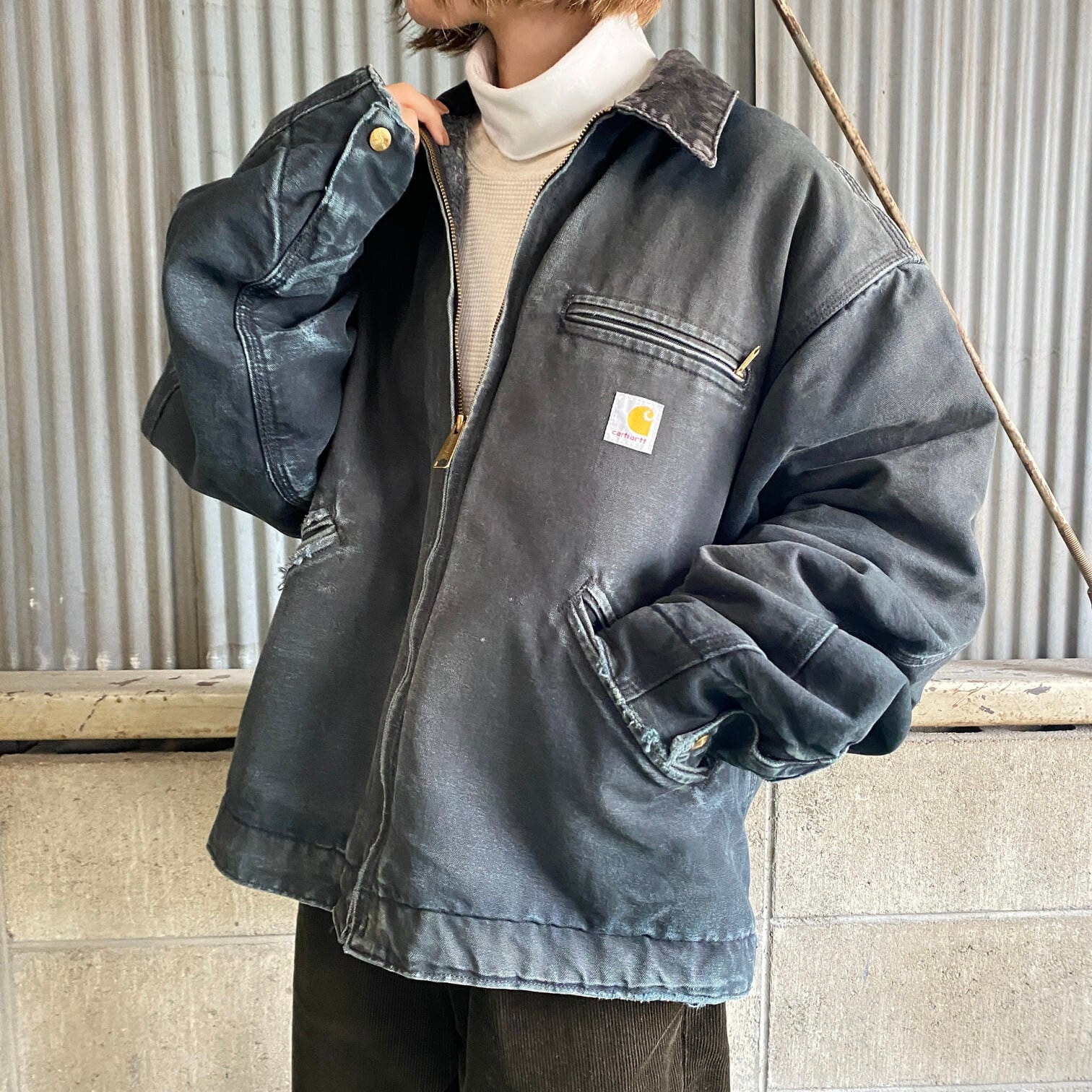 ビッグサイズ USA製 90年代 Carhartt カーハート デトロイトジャケット 