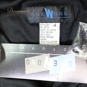 フォーマル 衣装 SUEWONG ス―ウォン ドレス ワンピース ブラック系 ブラウン系 ゴールド系 黒 金 ベロア ビーズ パーティ 発表会 ロングドレス おしゃれ 高級感 ベロア調 フォーマルドレス 演奏会 舞台 レーヨン シルク しっとり 上品 エレガント 華やか きらきら
