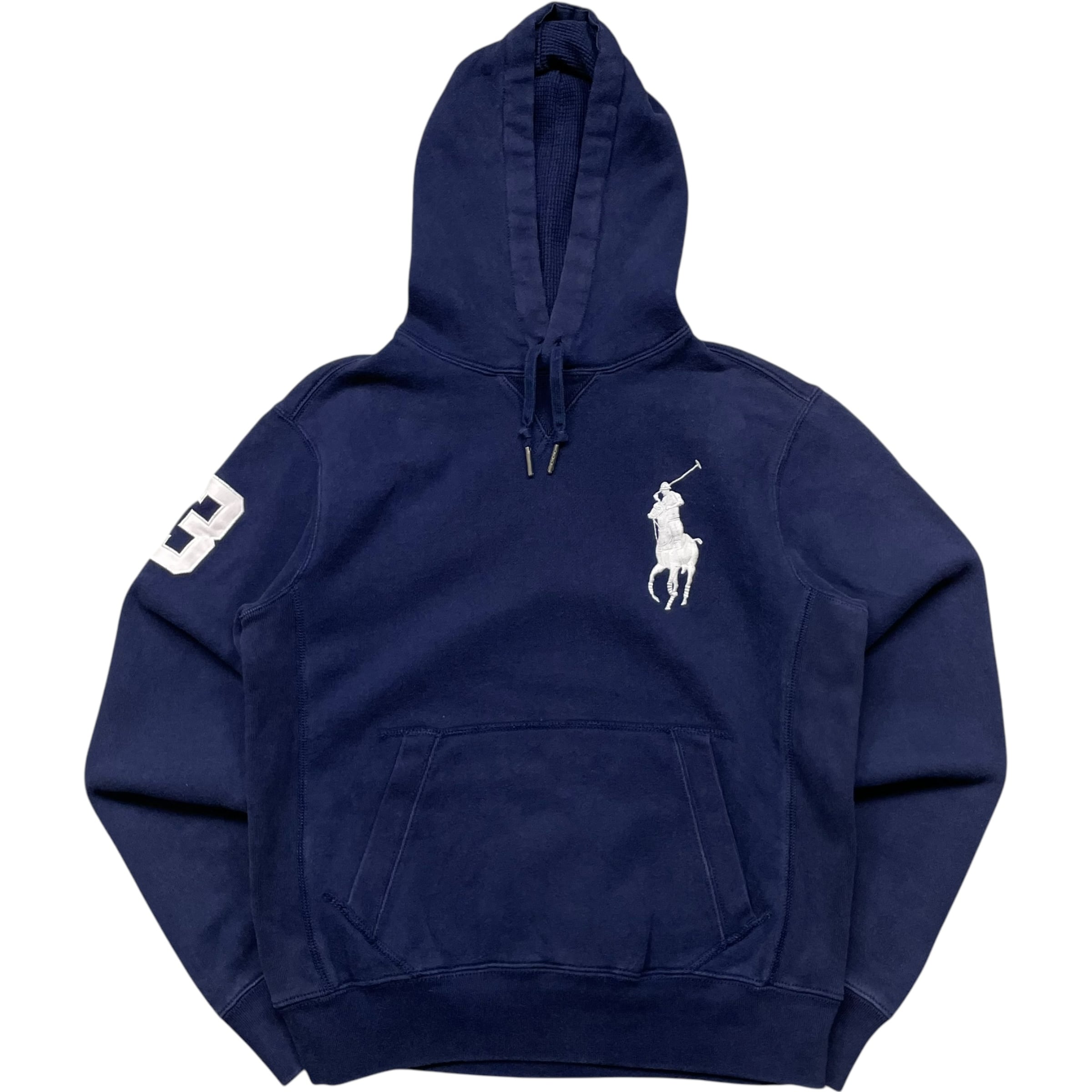 《S》Polo by Ralph Lauren ポロバイラルフローレン ビッグ刺繍 パーカー no.5039