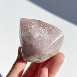 ピンクアメジスト ダイヤ型05◇ Pink Amethyst Diamond ◇天然石・パワーストーン