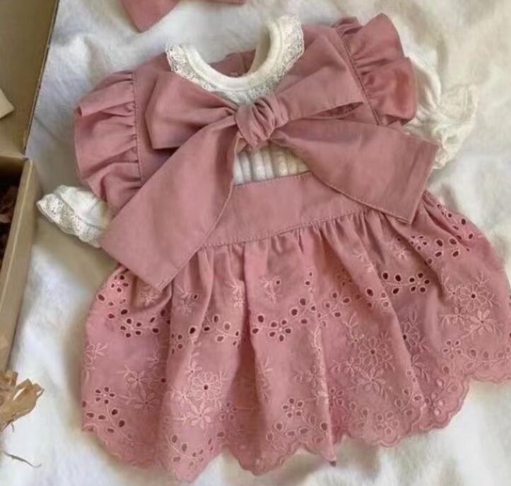 《予約》3101456 スプリング飾りスタイルワンピ