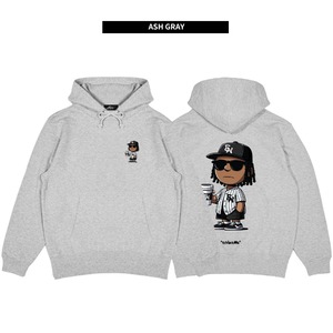 CODENAME "Dreadlocks" Print Foodie #B (Black/Ash Gray)