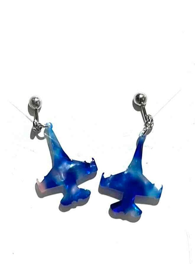 サークルピアス～May【メガネ産地福井～メガネ素材で作ったアクセサリー】