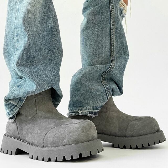 予約販売】ブーツ 韓国 メンズ レディース ユニセックス ショート丈