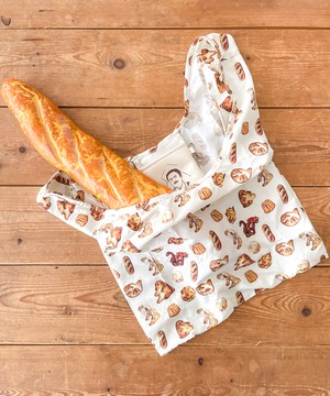 F251064-19_FANTASTIC BEASTS×Flapper コワルスキーベーカリー総柄エコバッグ