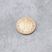 ユーゴスラビア 10パラ コインリング|YUGOSLAVIA 10PARA COINRING