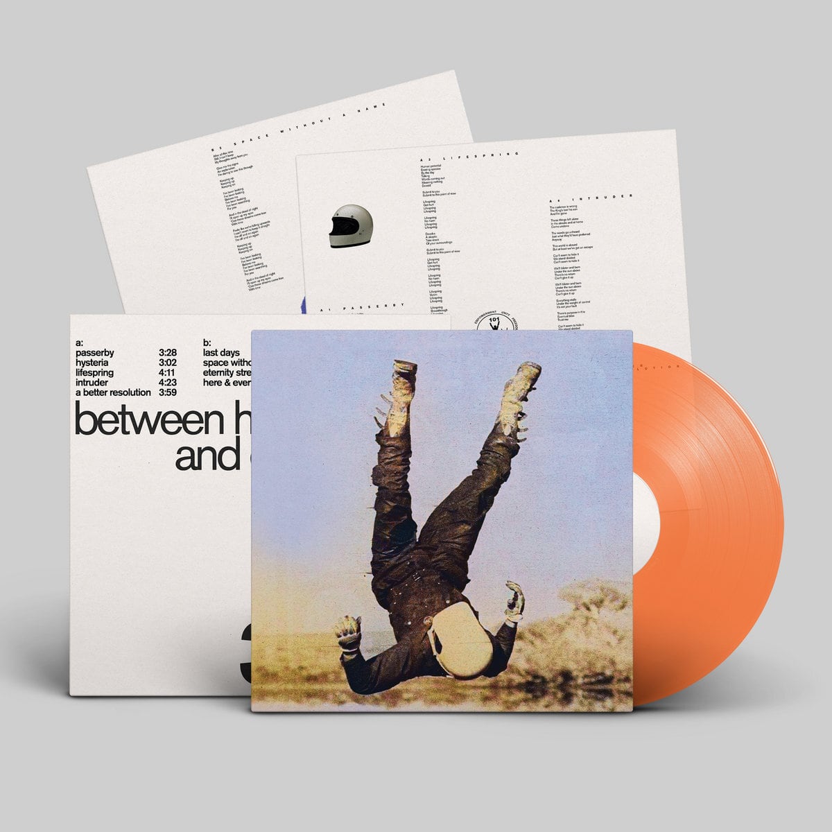 Death Bells / Between Here & Everywhere（1000 Ltd Orange LP）