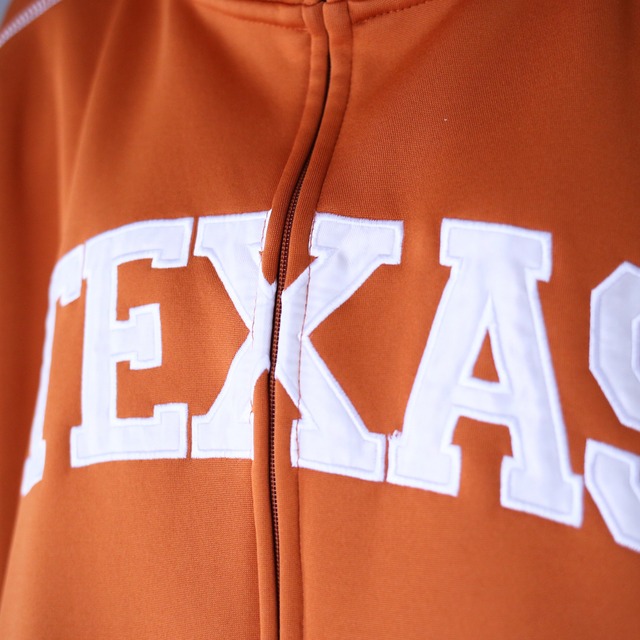 ”TEXAS" front wappen design XXL over silhouette track jacket
