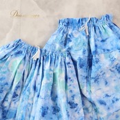 フラダンス 衣装 パウスカート ブルー系 ハレハワイイ 日本製 ハイビスカス柄 モンステラ柄 スカート セット シングル ハワイアンプリント アロハ フラ ダンス レッスン 練習 かわいい おしゃれ さわやか 上品 大人っぽい ホワイト系 グリーン系 水色 ハワイアンスタイル おしゃれなデザイン フラダンス衣装 レディース