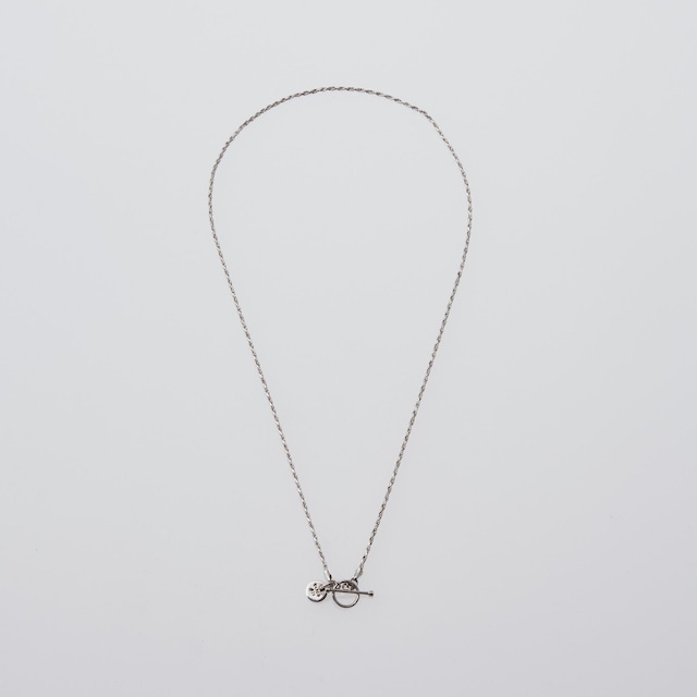 【XOLO JEWELRY ショロジュエリー】TWIST LINK SILVER NECKLACE ツイストリンクシルバーネックレス XON008-60