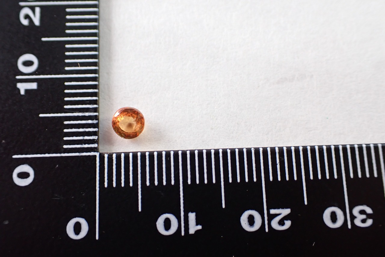 ゴールデンサファイア　0.42ct　[C2‐1203]