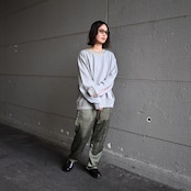 CHANGES / PAJAMA PANTS GREEN(1)
