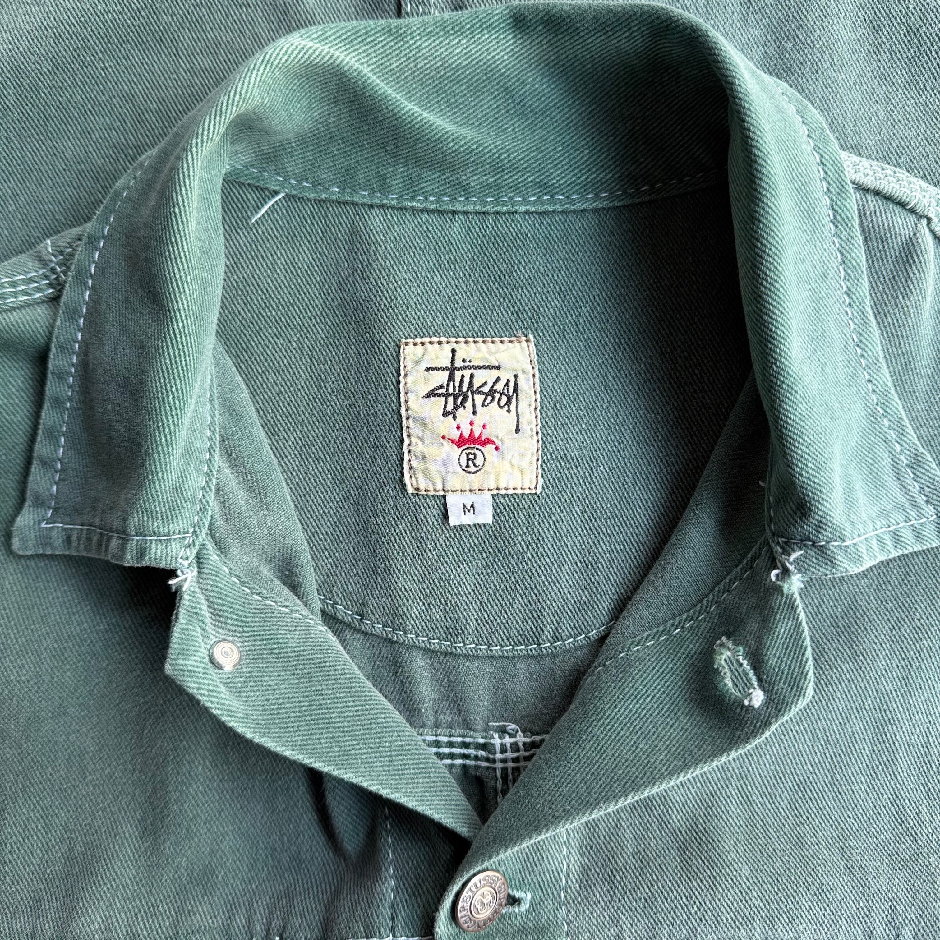 STUSSY / 90's KING SIZE coverall size M | 古着屋COBBLES (コーブレス)