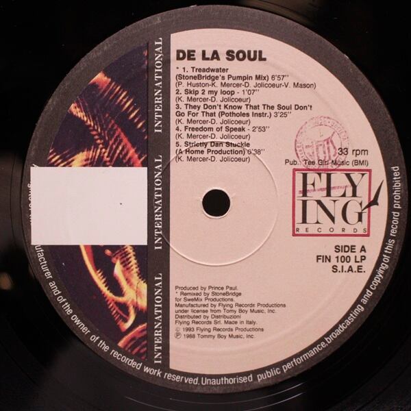 De La Soul / The Best [FIN 100 LP] - 画像4