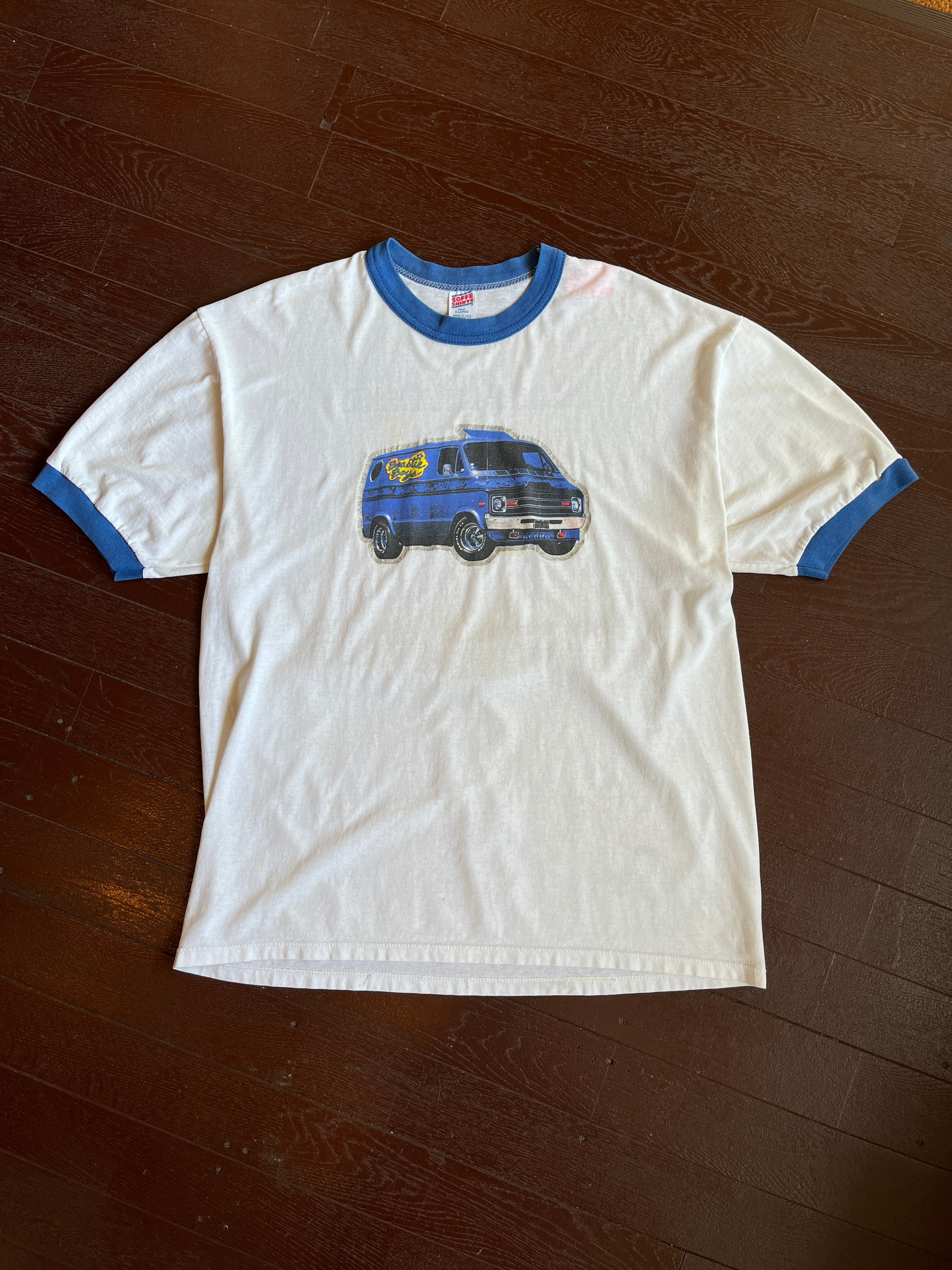 80-90s USA リンガーTシャツ ビースティ・ボーイズ バンドT